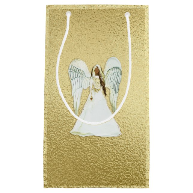 African American Angel Gift Bag (Front)