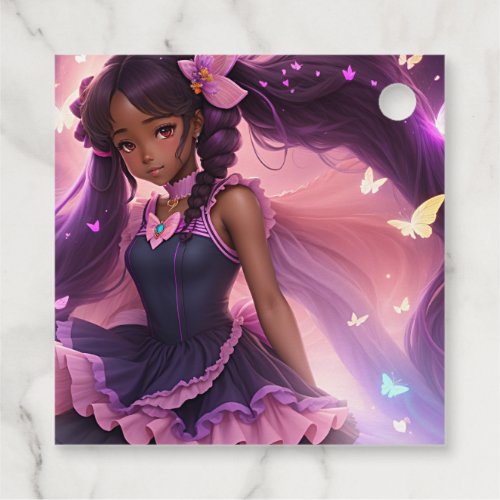 African American Anime Girl Animecore Aesthetic Favor Tags