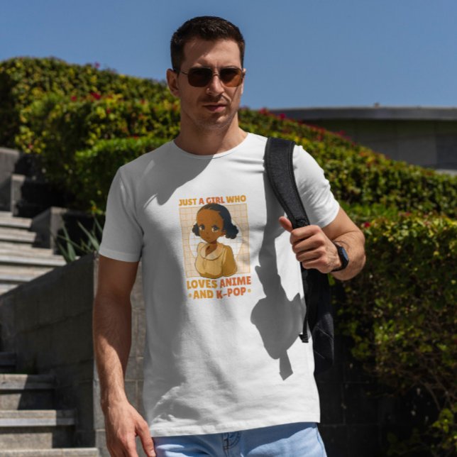 African American Anime Girl  T-Shirt (Creator Uploaded)