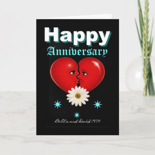 African American anniversary Card