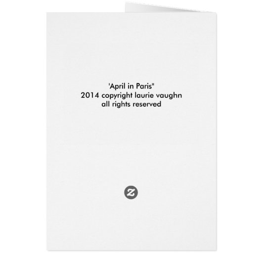 African-American Art -College Girl-Blank Card (Back)