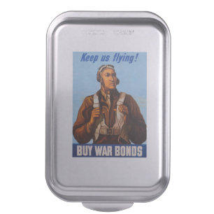African American Aviators Fighter Pilots of WW2  Cake Pan