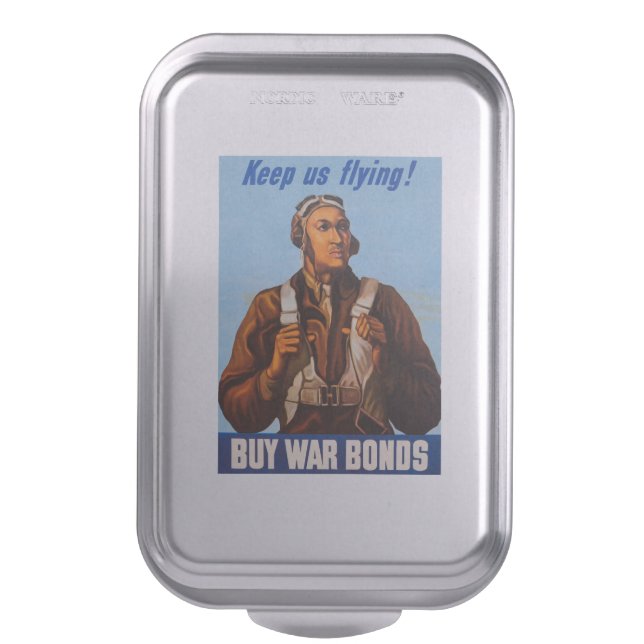 African American Aviators Fighter Pilots of WW2  Cake Pan (Front Vertical)