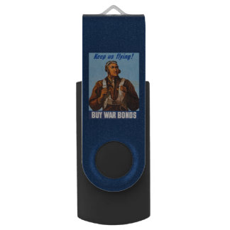African American Aviators Fighter Pilots of WW2 Flash Drive