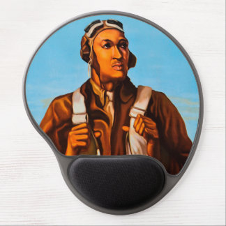 African American Aviators Fighter Pilots of WW2 Gel Mouse Pad