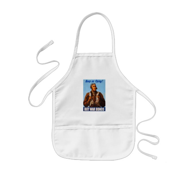 African American Aviators Fighter Pilots of WW2  Kids' Apron (Front)