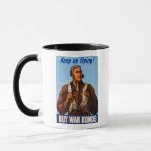 African American Aviators Fighter Pilots of WW2 Mug