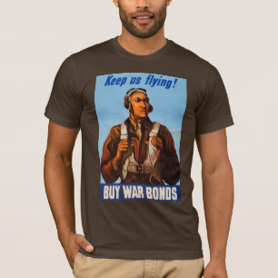 African American Aviators Fighter Pilots of WW2 T-Shirt
