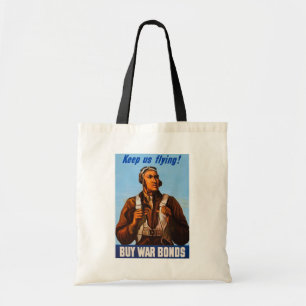 African American Aviators Fighter Pilots of WW2  Tote Bag