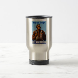African American Aviators Fighter Pilots of WW2 Travel Mug