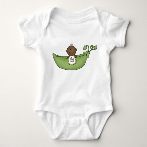 African American Baby Pea Pod Baby Bodysuit