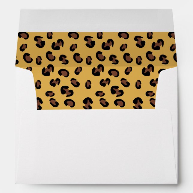 African American Baby Shower Invitation Envelope (Back (Bottom))