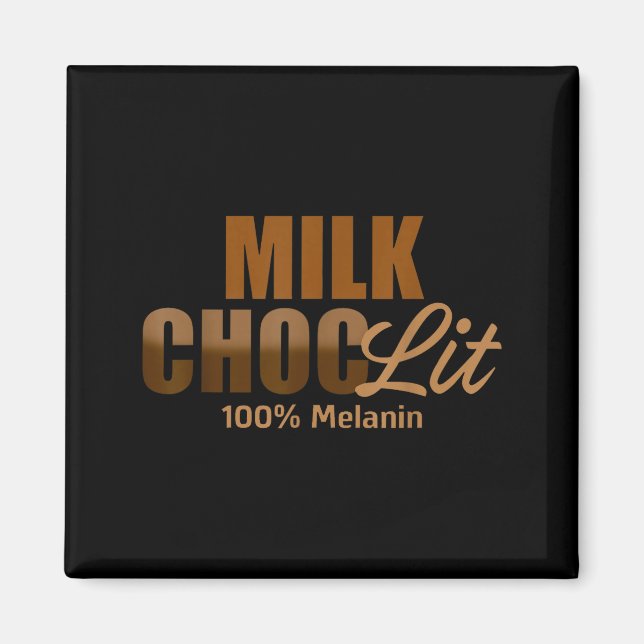 African American Black Afro Women Milk Choc-lit 10 Magnet (Front)