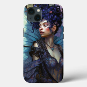 African American Black Fairy Fantasy Art iPhone 13 Case