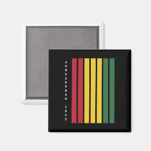 African American Black History Juneteenth 1865 Magnet