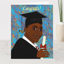  African American Black Male Grad Graduation