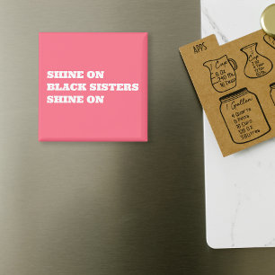 African American (Black) Motivational Magnet
