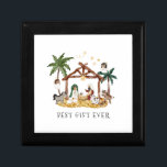 African American Black Nativity Christmas Gift Box<br><div class="desc">African American Black Nativity Christmas</div>