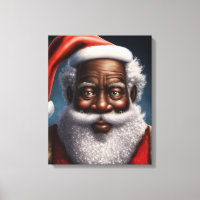 African American , Black Santa Claus