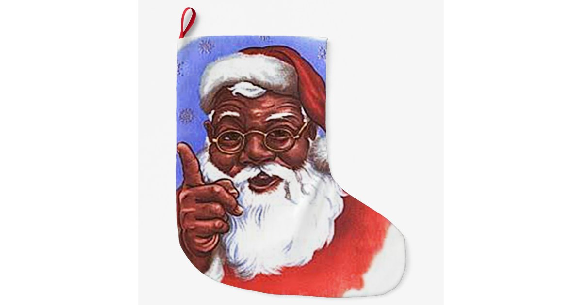 Download African American Black Santa Claus Christmas Large ...