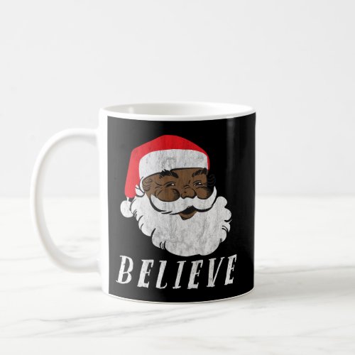 African American Black Santa Claus Coffee Mug