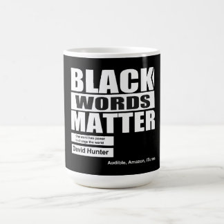 African American Black words matter Coffee Mug