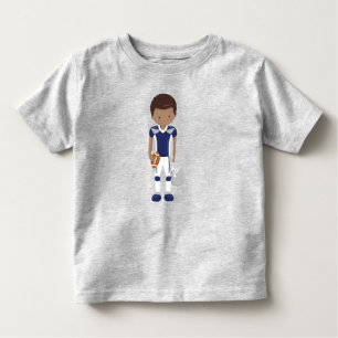 African American Boy, American Football, Rugby Toddler T-shirt