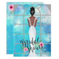 African American Bridal Shower Invitation