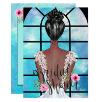 African American Bridal Shower Invitation