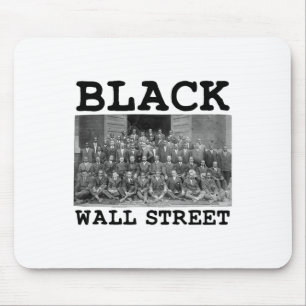 African American Business Black History Black Wall Mouse Pad