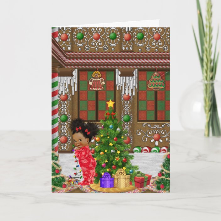 African American Child Christmas Card | Zazzle.com