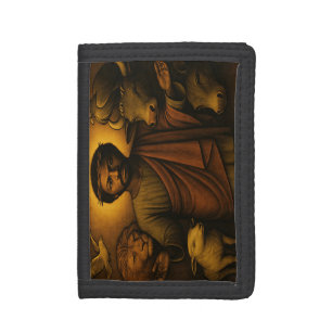 African American Christian Art Trifold Wallet