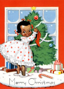 60 off african american postcard christmas cards shop now to save