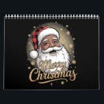 African American Christmas Pajamas Santa Claus Calendar<br><div class="desc">African American Christmas Pajamas Santa Claus Christmas PJ</div>