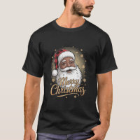 African American Christmas Pajamas Santa Claus