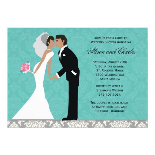 African American Wedding Invitations Templates 10