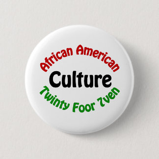 African American Culture Pinback Button