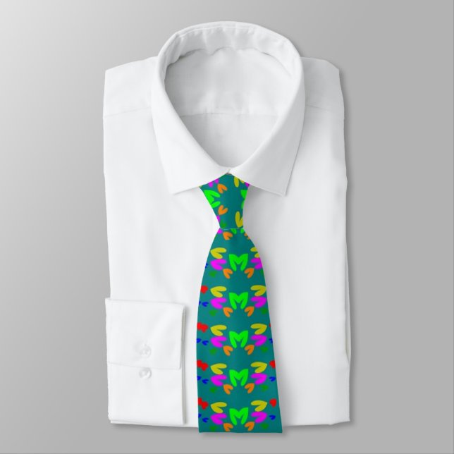 African American designer Neck Tie (Tied)