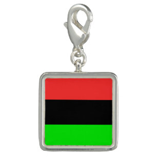 African American Diaspora Flag Charm