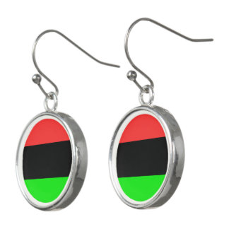 African American Diaspora Flag  Earrings
