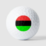 African American Diaspora Flag  Golf Balls