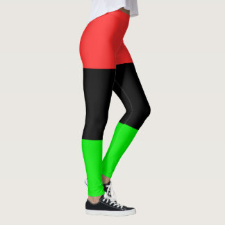 African American Diaspora Flag  Leggings