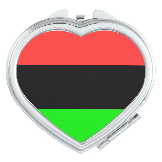 African American Diaspora Flag  Mirror For Makeup (Front)