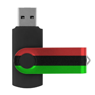 African American Diaspora Flag  USB Flash Drive