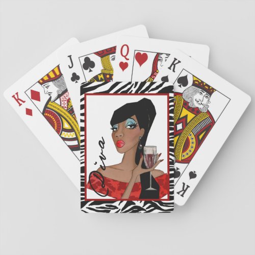 African American DIVA Playing Cards
