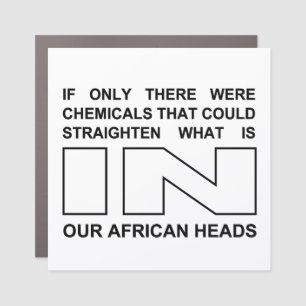 African American dream Car Magnet