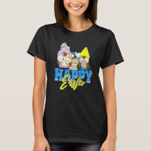 African American Easter Gnome Easter Egg Hunting T-Shirt
