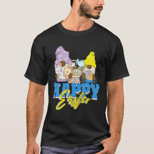 African American Easter Gnome Easter Egg Hunting T-Shirt