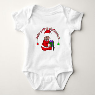 African American Elf Baby Bodysuit