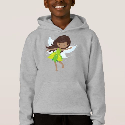 African American Fairy Forest Fairy Magic Fairy Hoodie